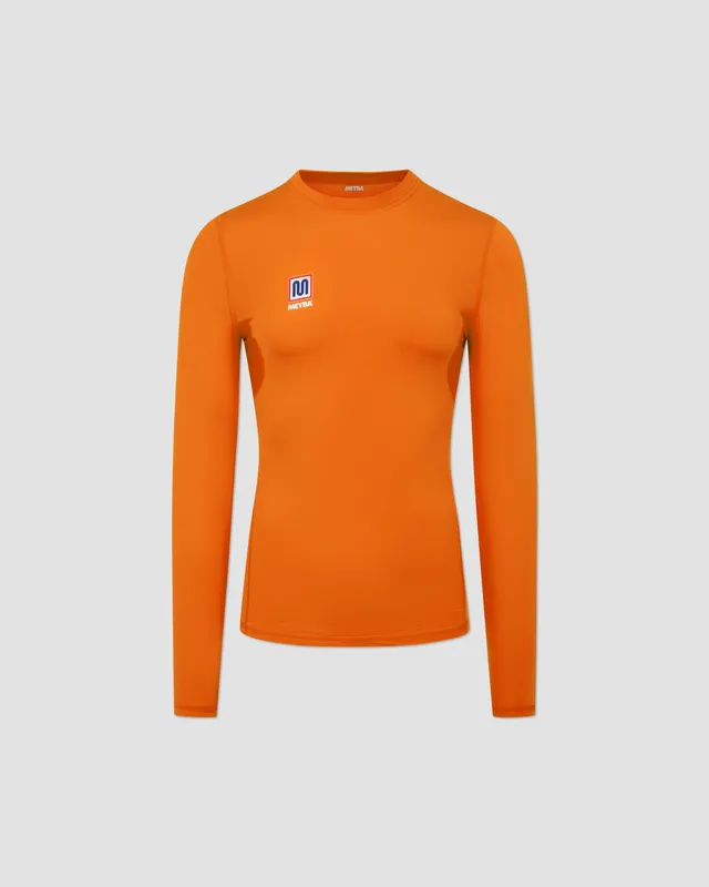 meyba-baselayer-mt1s21ai-langarmshirt-orange-unisex image 1