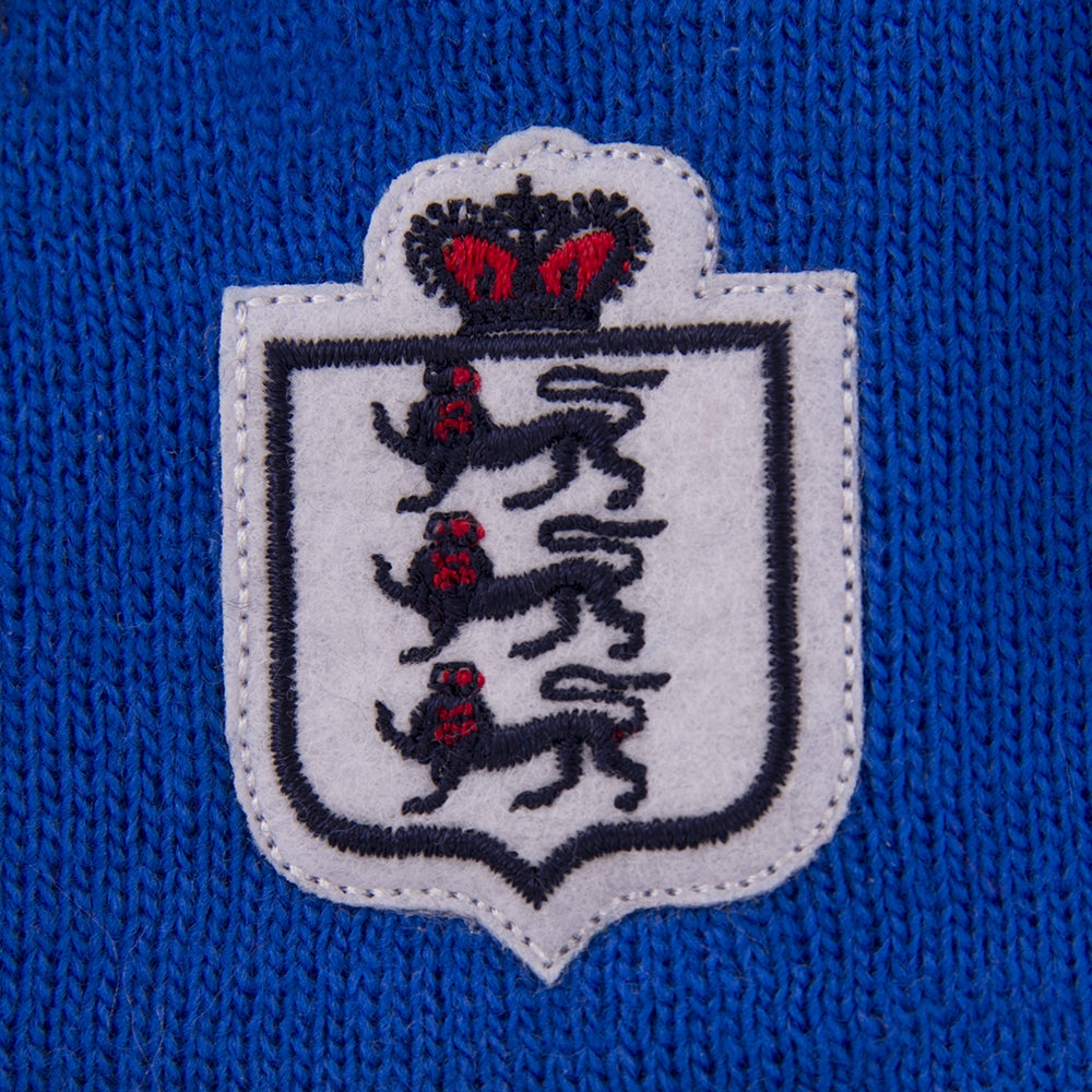 copa-beanies-england-m-tze-blau-gestrickt-mit-bommel image 2