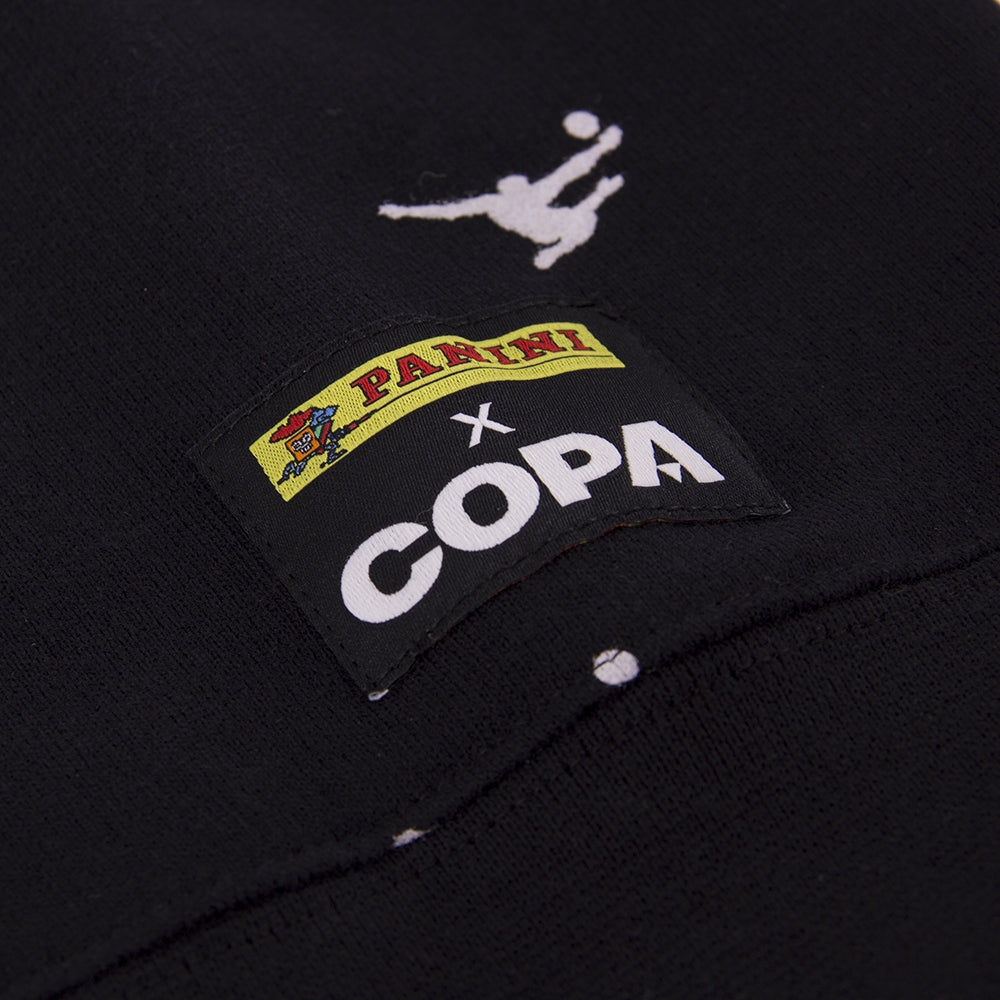 copa-panini-all-over-kapuzenpullover-schwarz-baumwolle image 6