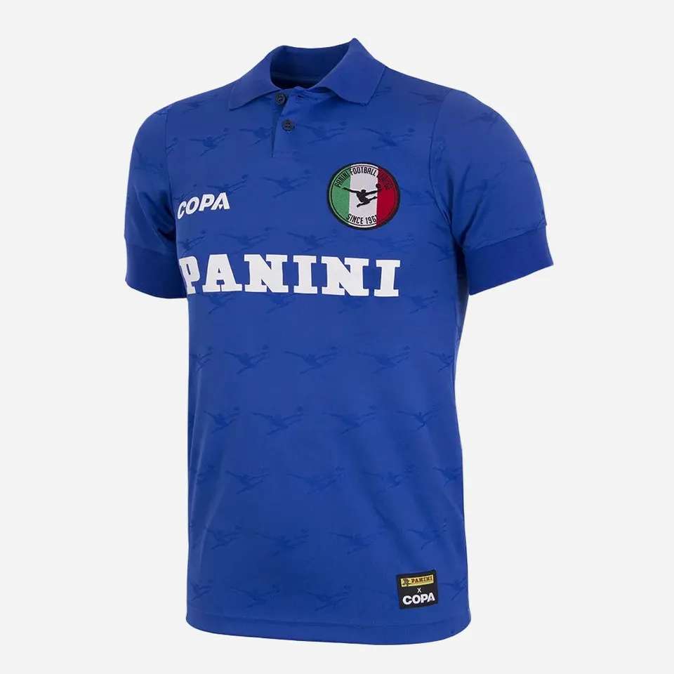 copa-classic-football-shirts-panini-trikot-blau-retro-herren image 1
