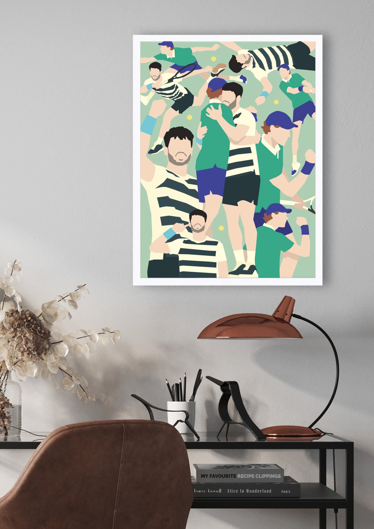 hands-of-god-les-rois-print-50x70-tennis-sinner-alcaraz image 8