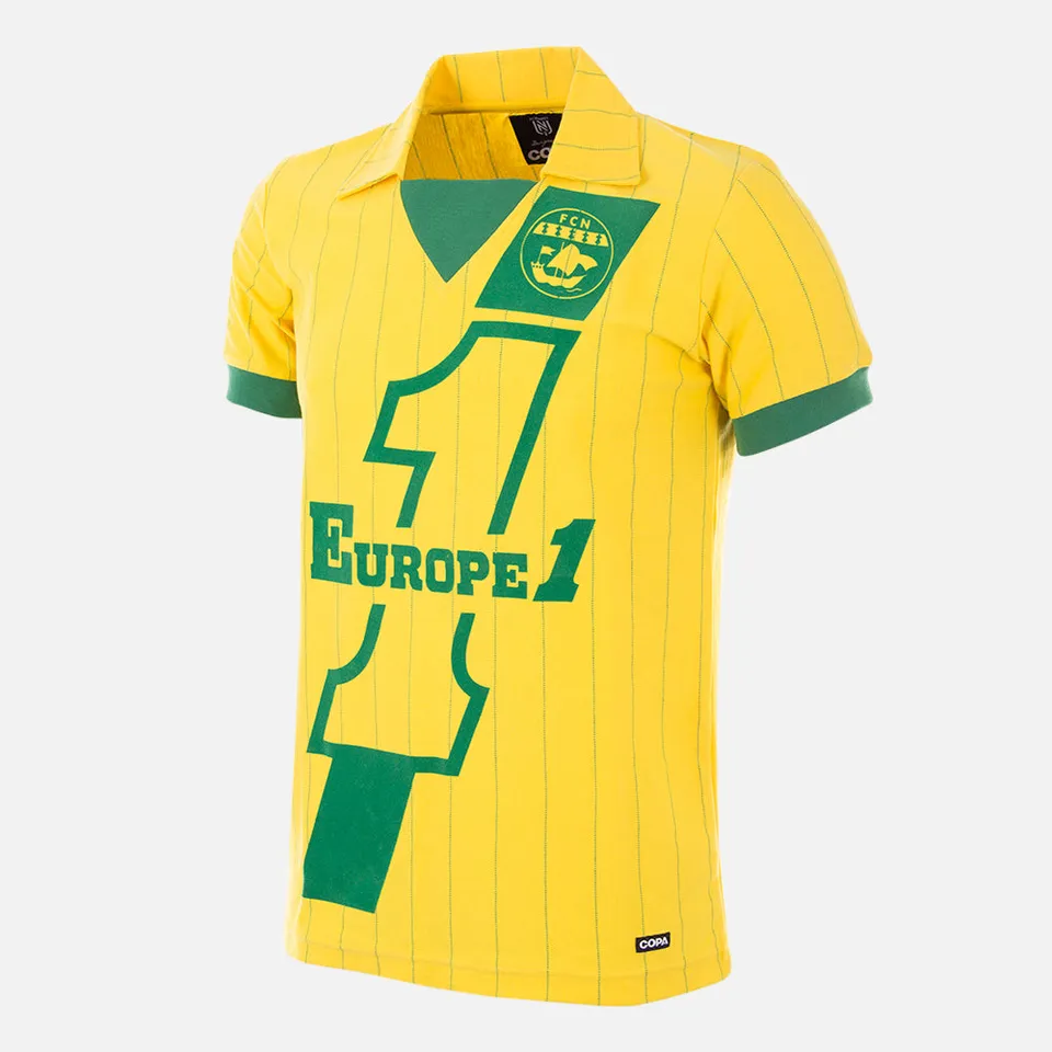 copa-classic-retro-football-shirts-fc-nantes-1980-81-trikot-gelb image 1