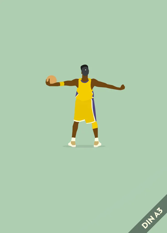 hands-of-god-prints-black-mamba-fine-art-print-a3-nba image 1