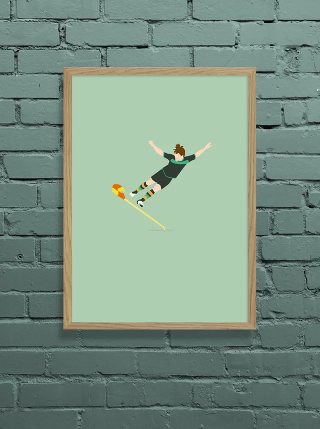 hands-of-god-diegoool-print-a3-werder-bremen-diego-jubel image 1