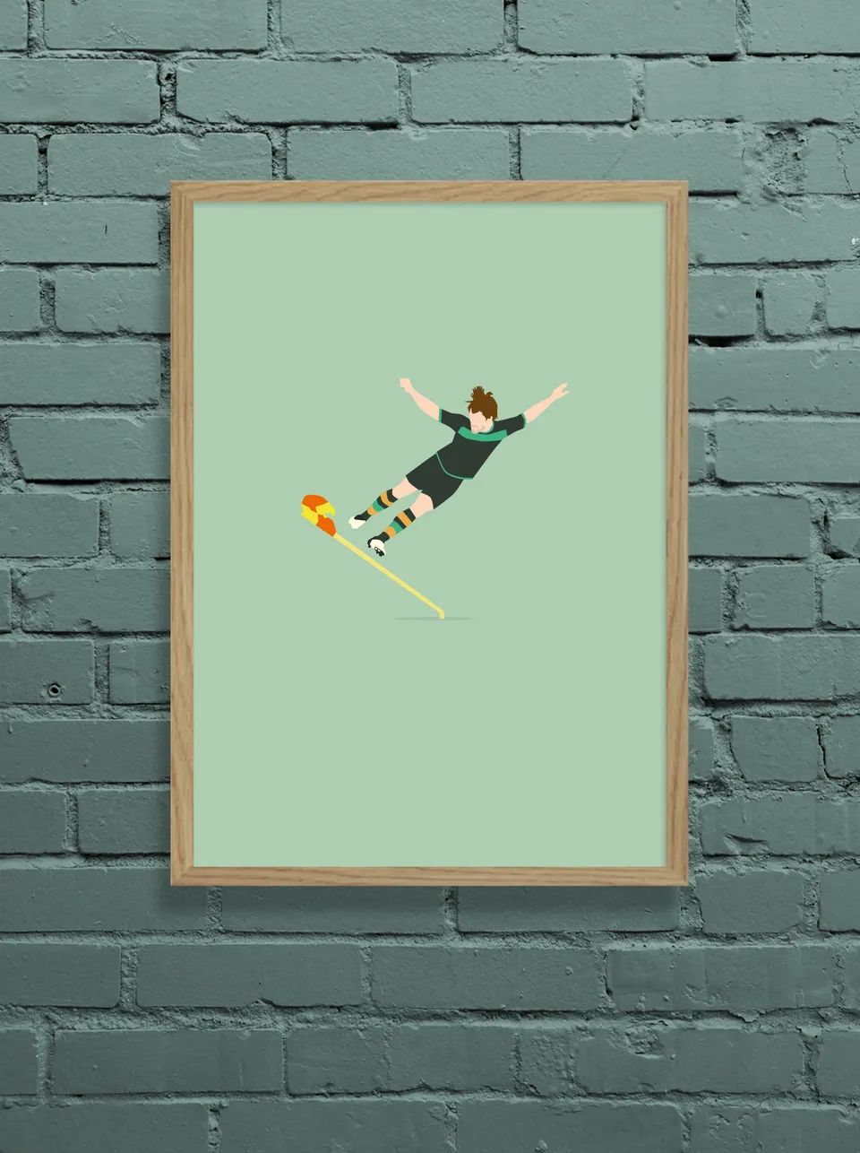 hands-of-god-diegoool-print-a3-werder-bremen-diego-jubel image 1