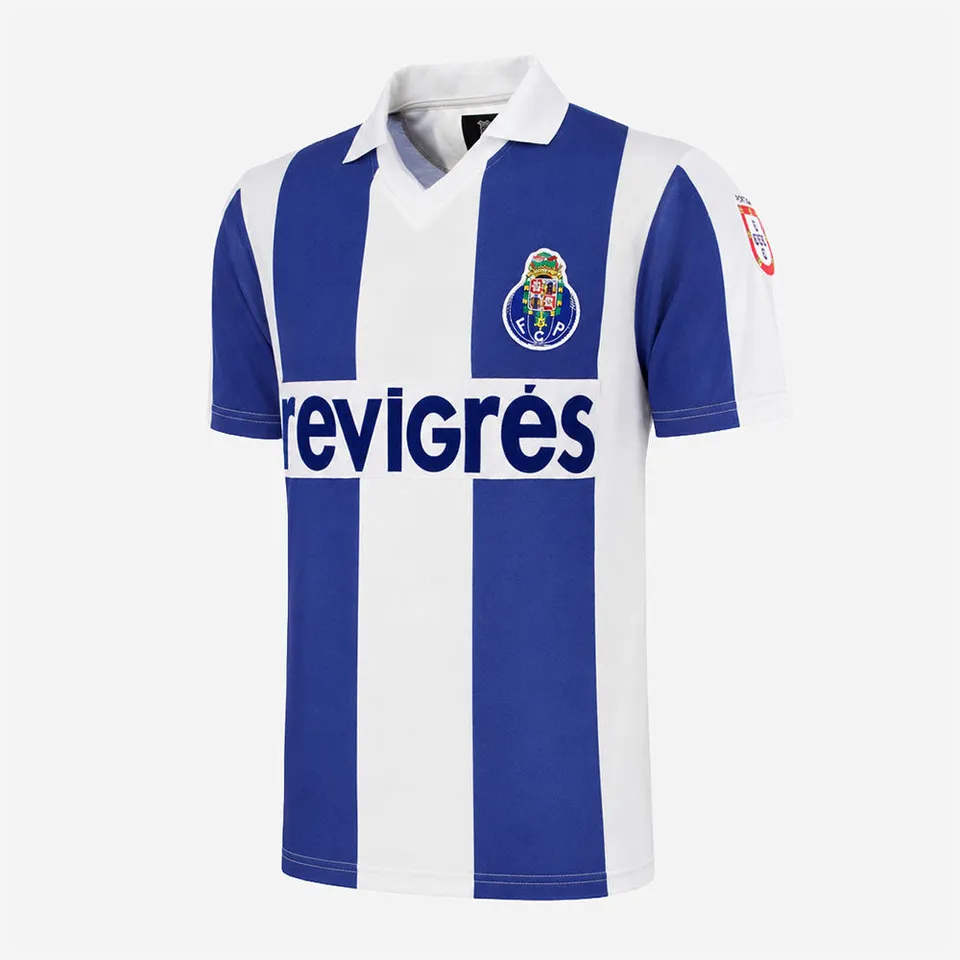 copa-retro-fc-porto-1986-87-trikot-wei-blau-regular-fit image 1