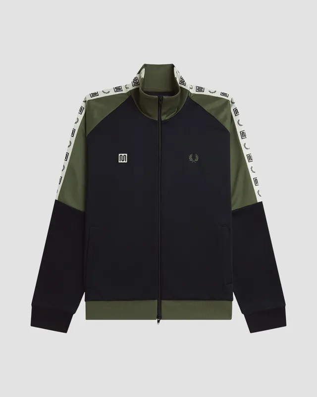 meyba-x-fred-perry-sj2166-track-jacket-schwarz image 1