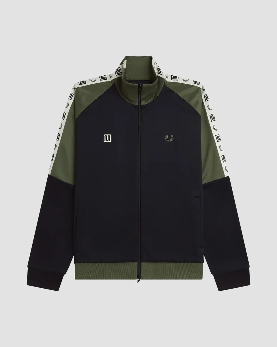 meyba-x-fred-perry-sj2166-track-jacket-schwarz image 1