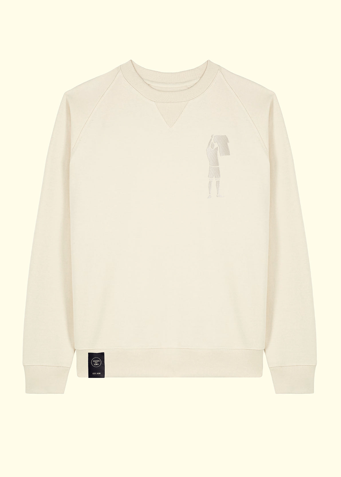 hands-of-god-apparel-bcn-reloaded-crewneck-sge-natural-raw image 6