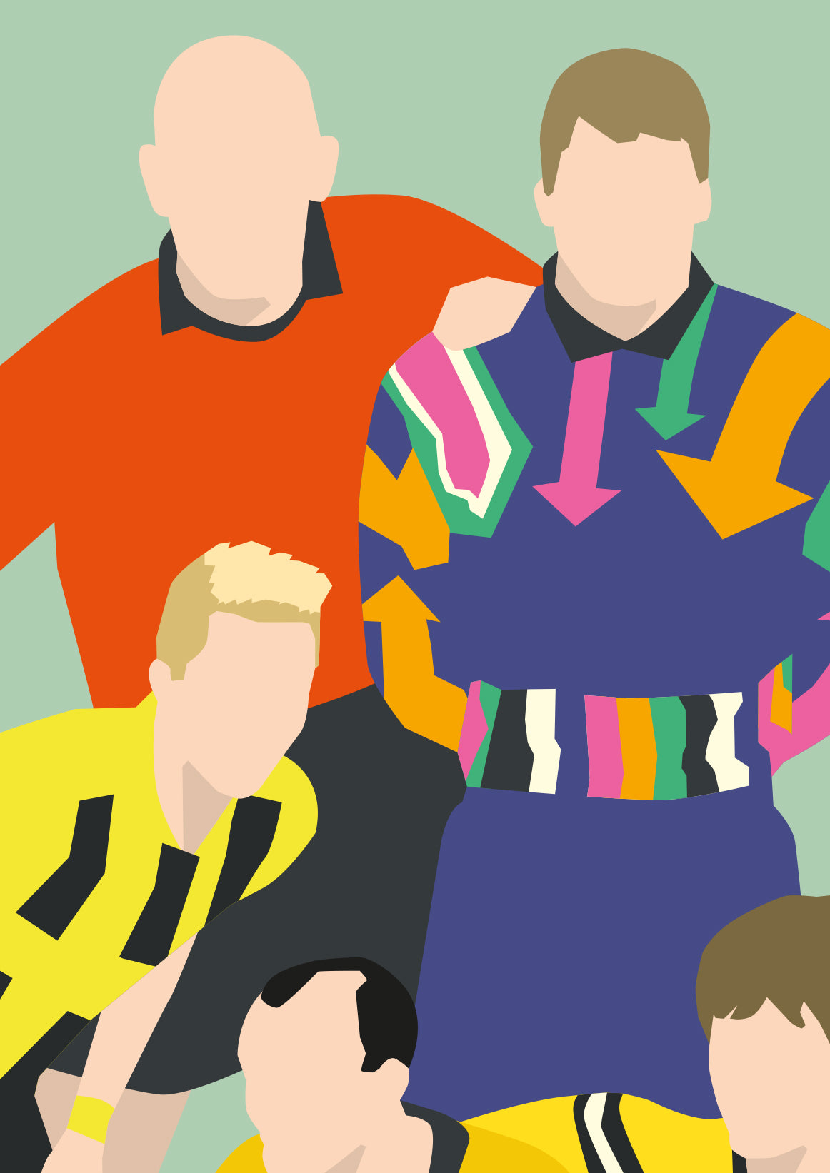 hands-of-god-prints-dortmund-allstars-kunstdruck-a3-bvb image 3