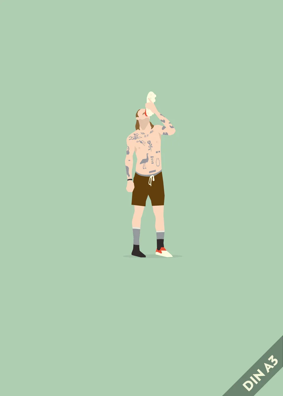 hands-of-god-prints-shoey-print-a3-st-pauli-irvine image 1