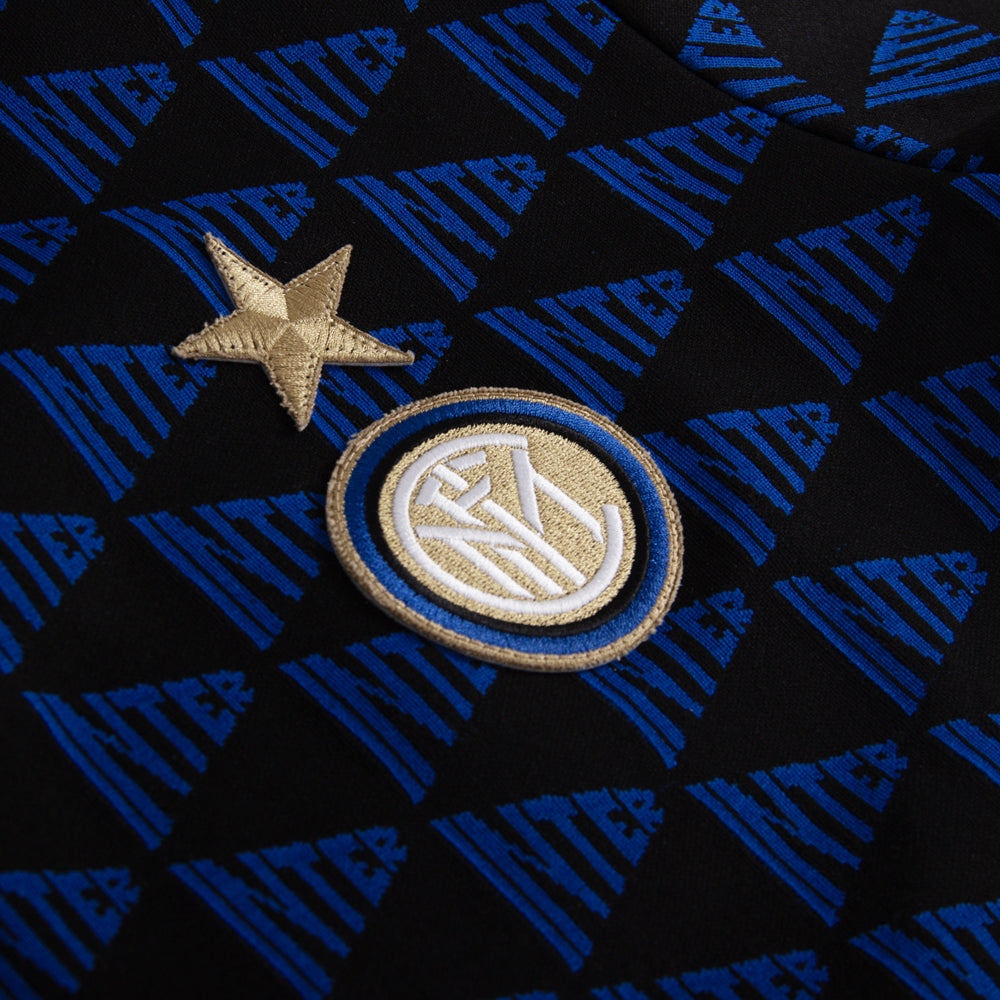copa-fc-internazionale-all-over-polo-schwarz-blau-herren image 3