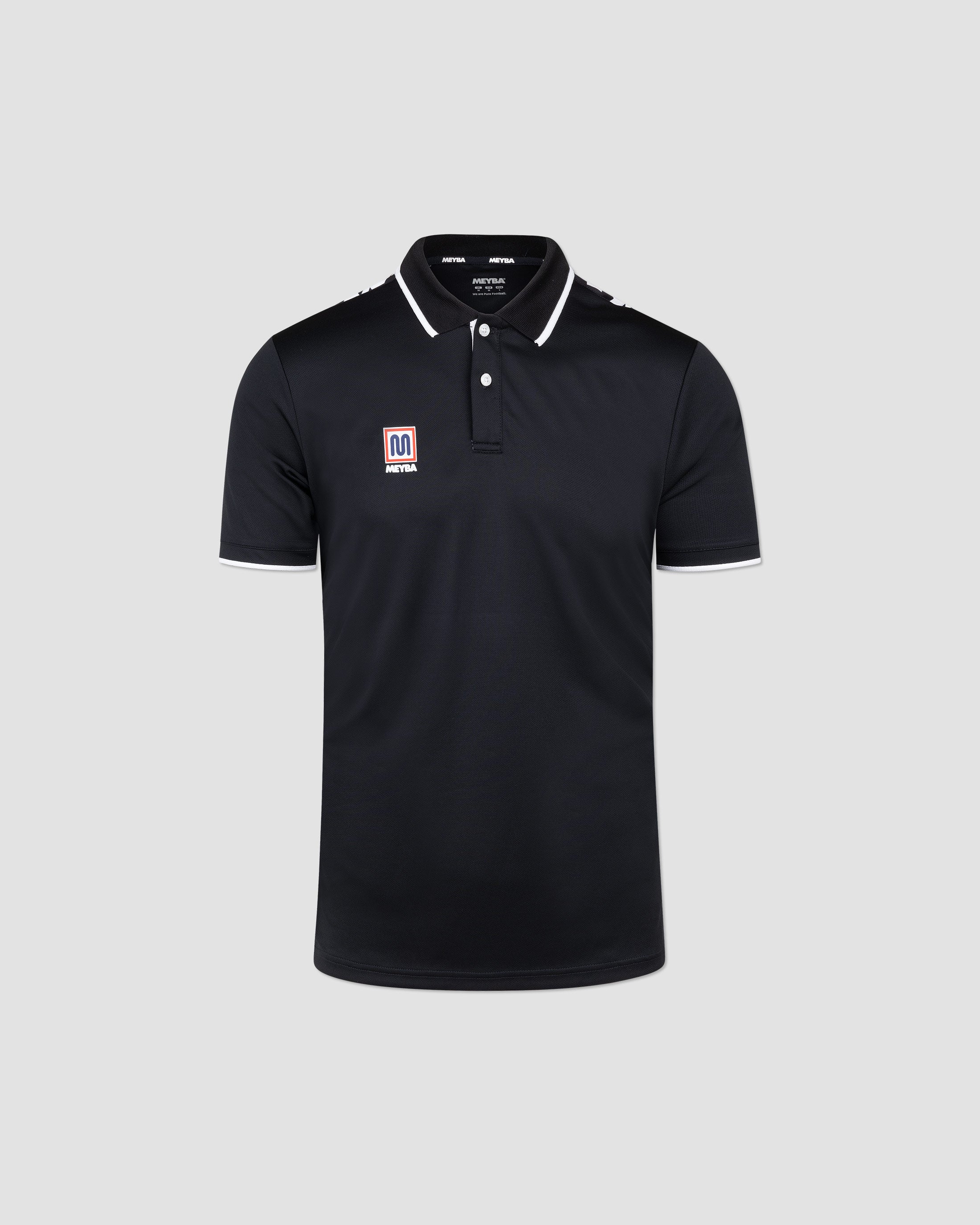 meyba-shift-polo-mt1s21ad-poloshirt-schwarz-polyester image 1