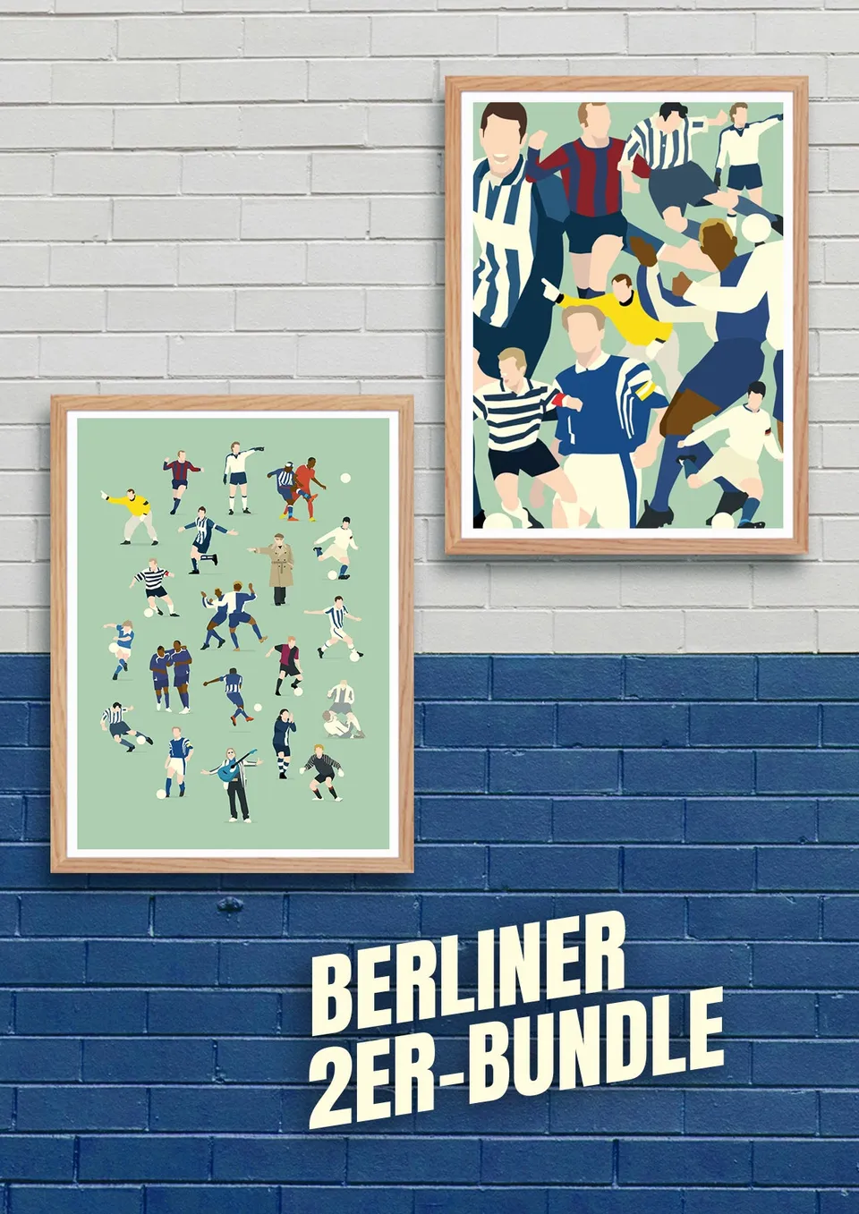 hands-of-god-bundle-berlin-2er-set-hertha-bsc-poster-50x70 image 1