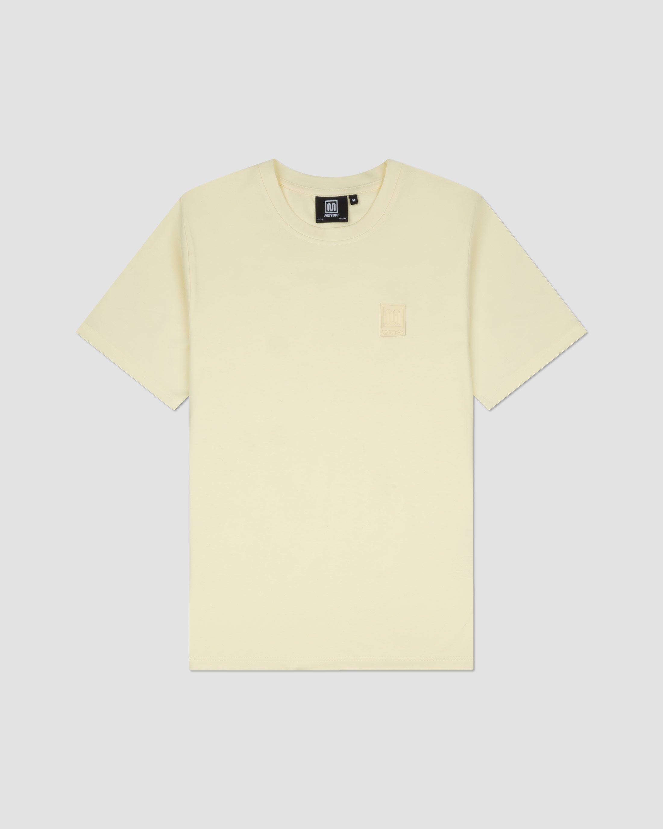 meyba-ivan-tee-t-shirt-gelb-slim-fit-baumwolle image 1