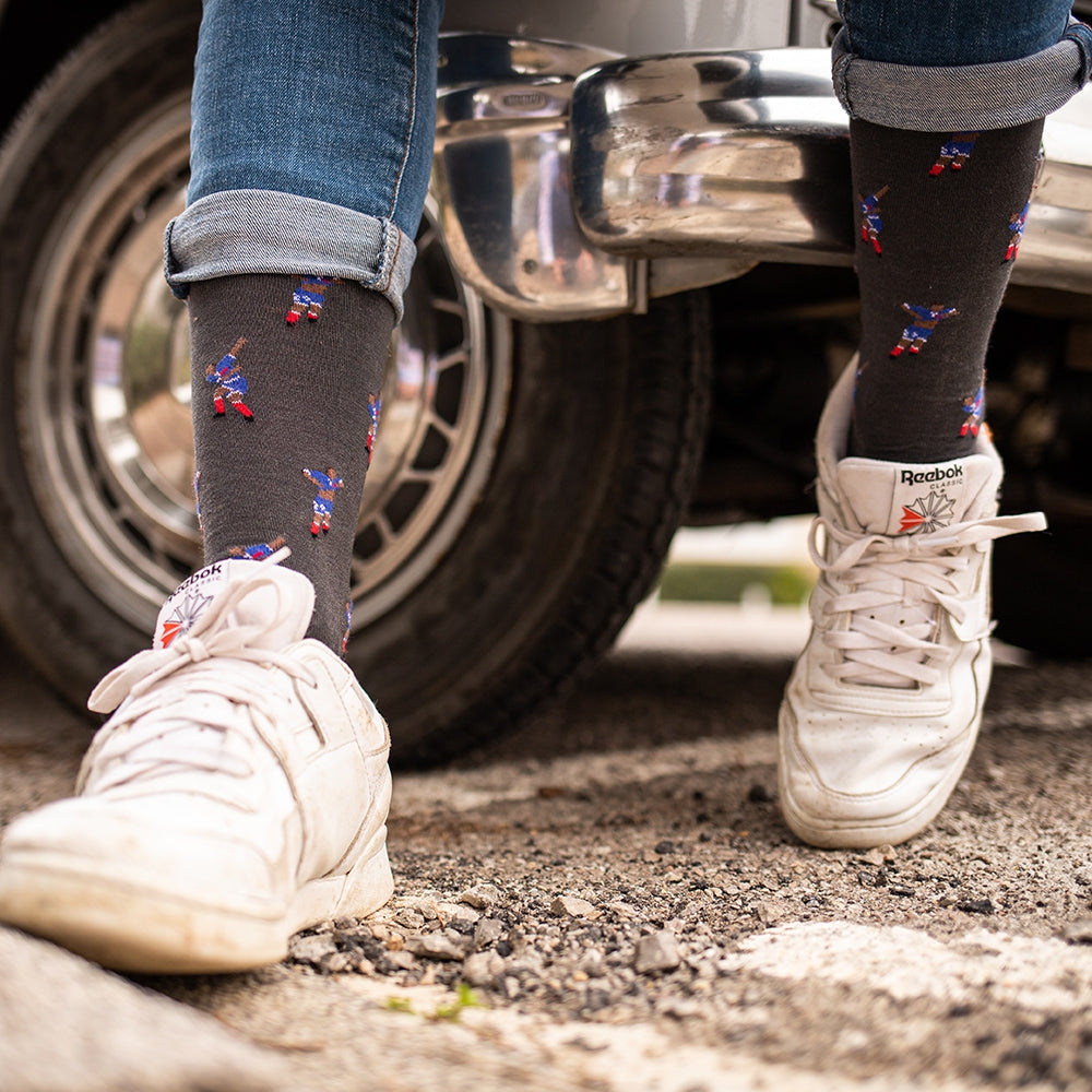 copa-classic-socks-frankreich-2000-casual-socken-grau-40-46 image 2