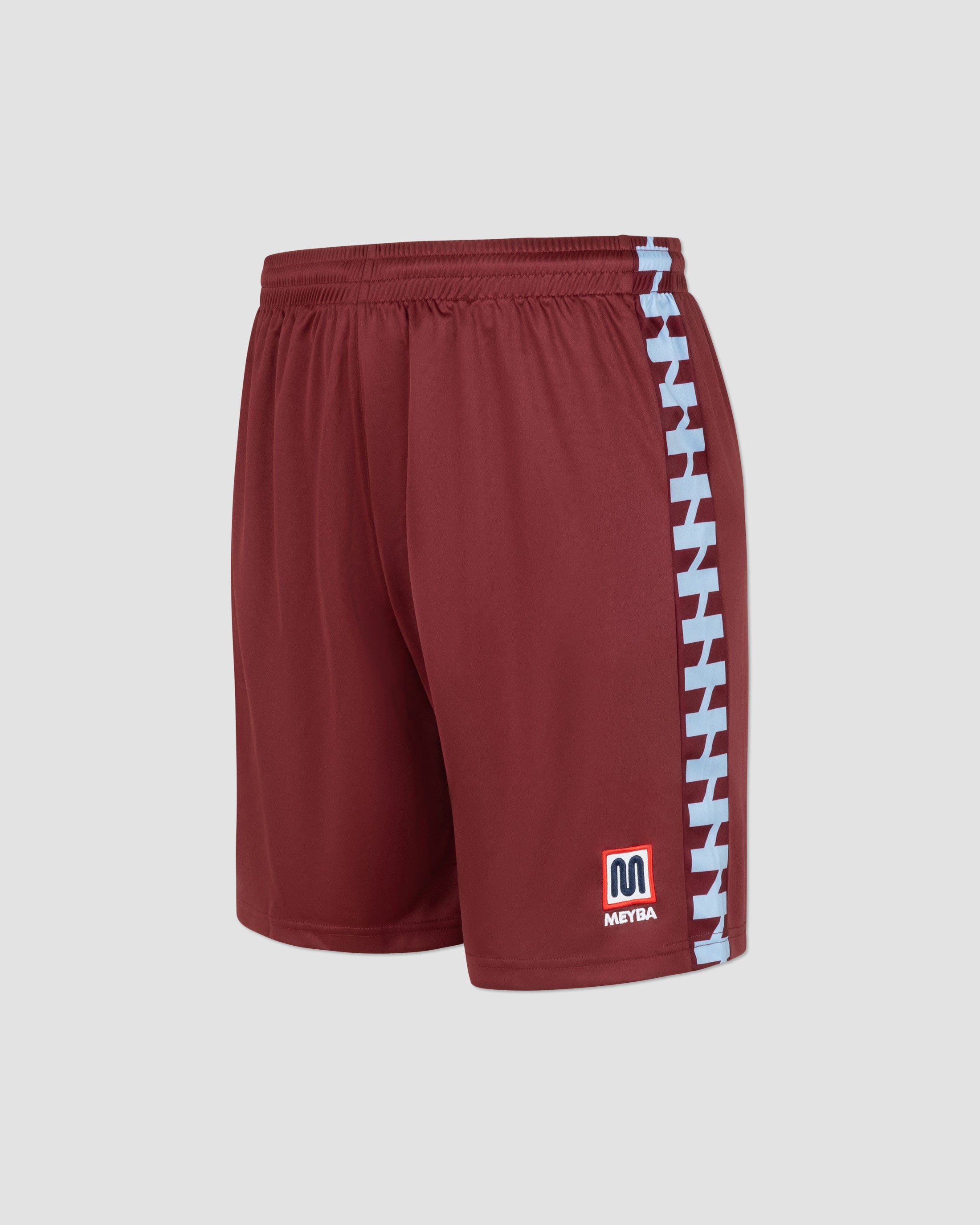 meyba-alpha-matchday-short-fu-ballshorts-claret-bluebell image 1
