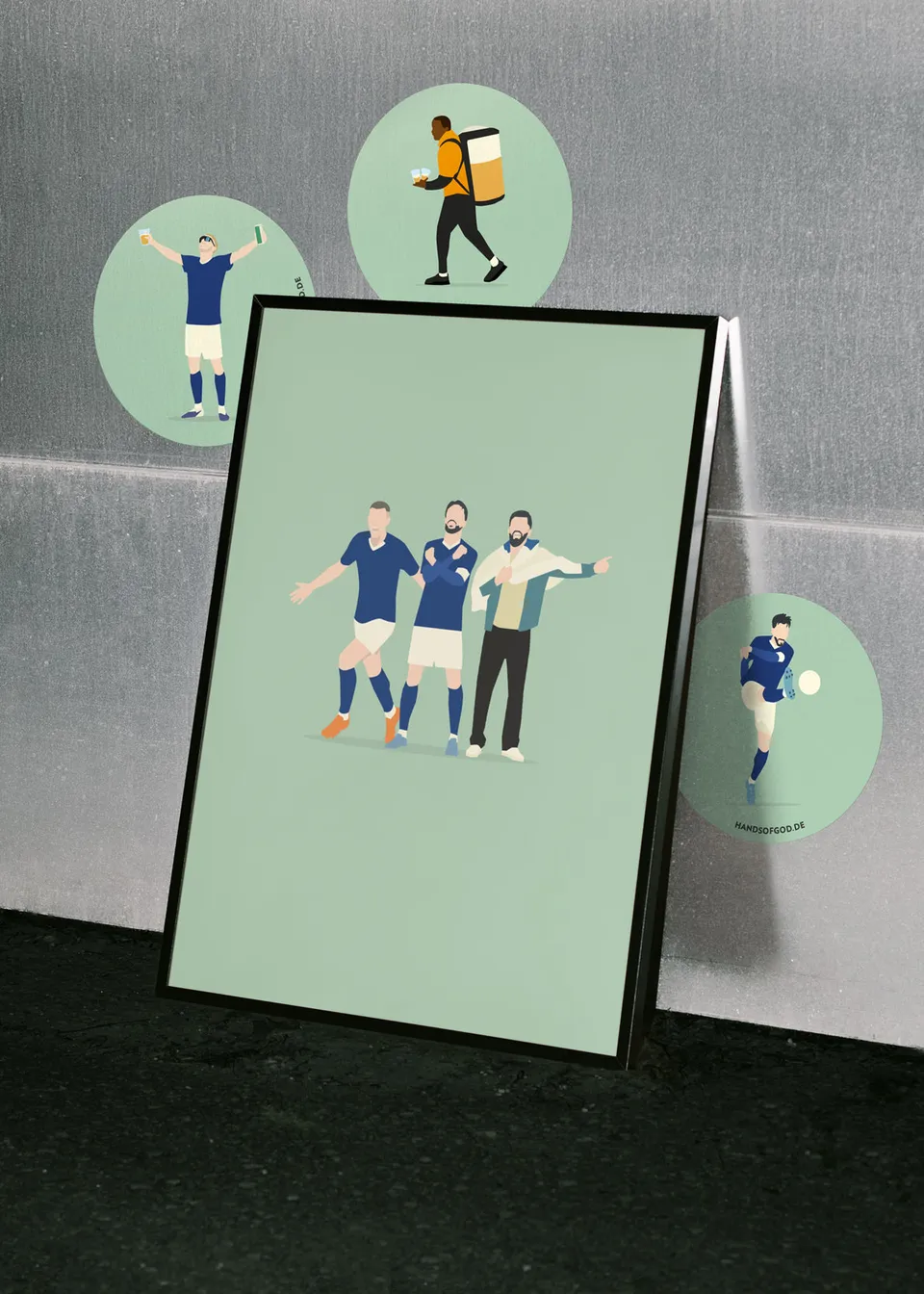 hands-of-god-idemo-print-schalke-04-poster-a3-aufstieg image 1