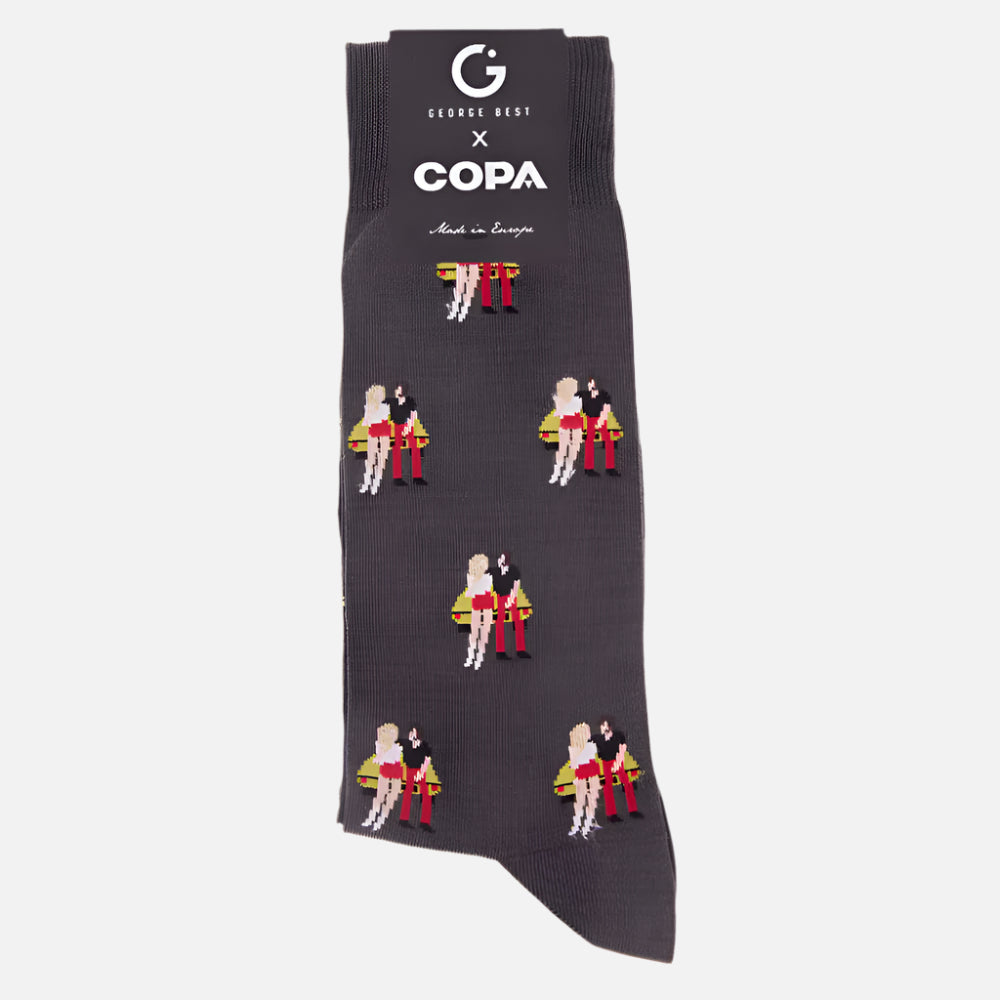 copa-george-best-lotus-freizeitsocken-grau-40-46 image 3