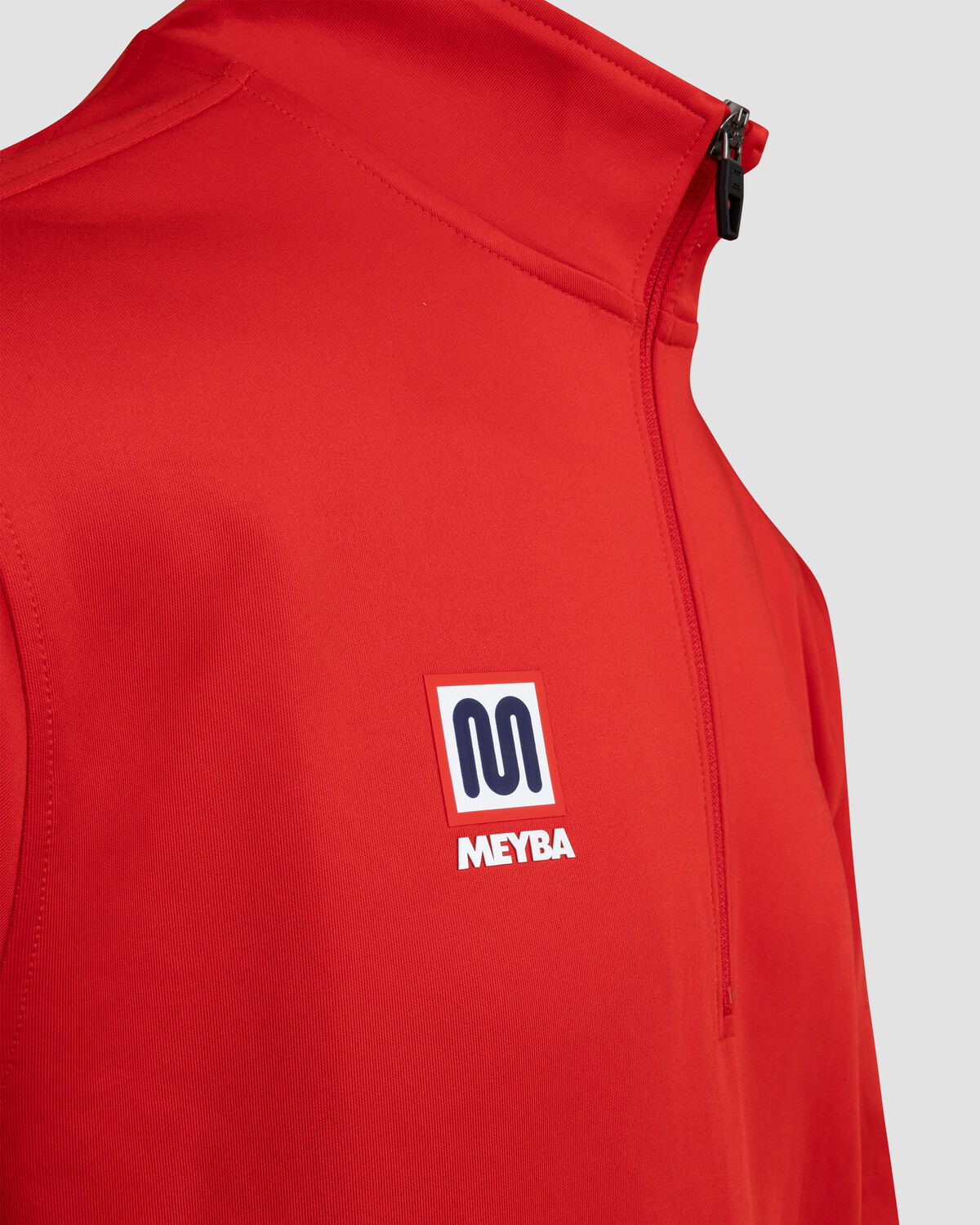 meyba-apg-half-zip-sweatshirt-rot-mit-taschen image 5