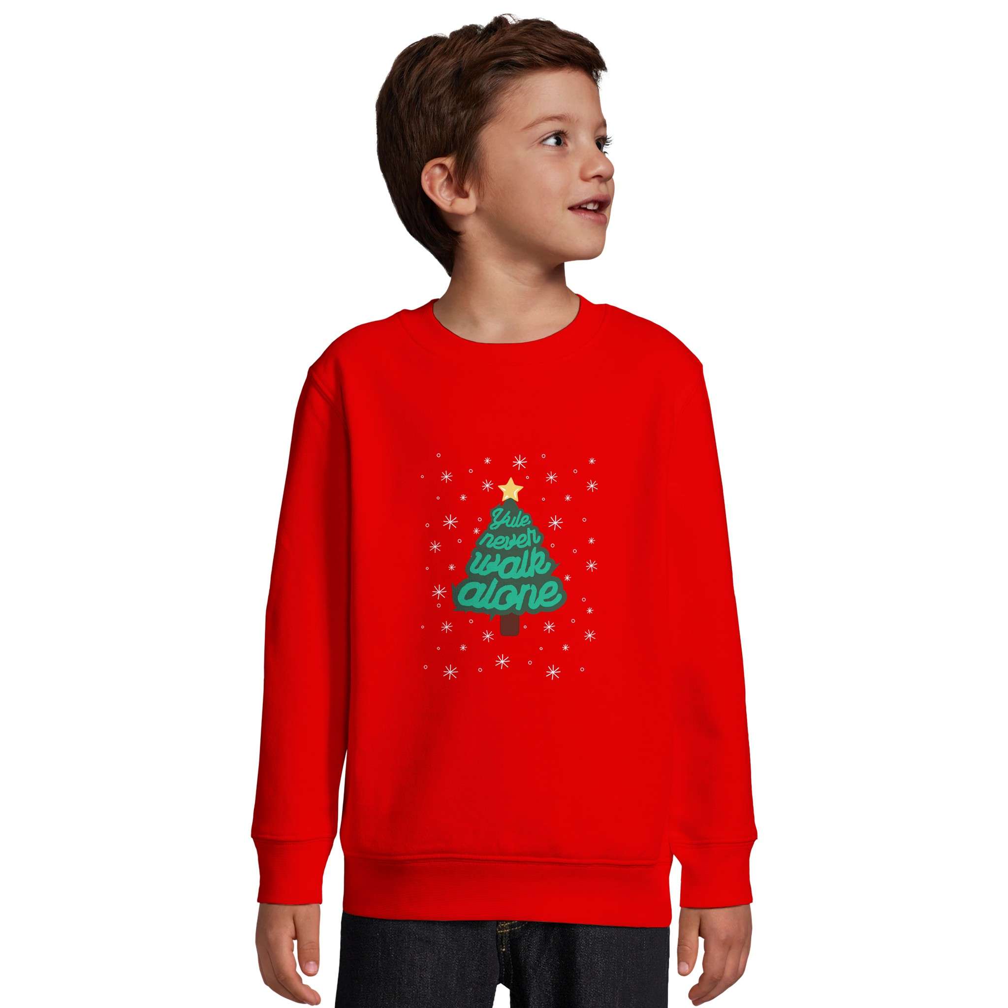 anfield-apparel-yule-never-walk-alone-kinder-weihnachtspullover image 4