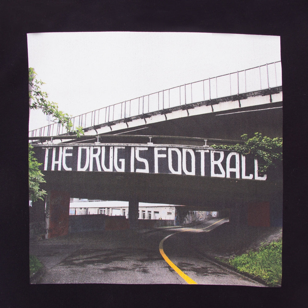copa-glory-the-drug-is-football-t-shirt-schwarz-baumwolle image 4