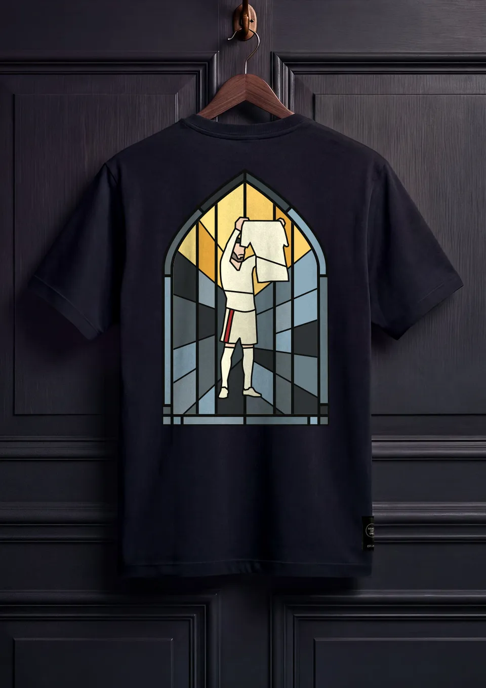 hands-of-god-maschine-cathedral-t-shirt-eintracht-barcelona-nacht image 1