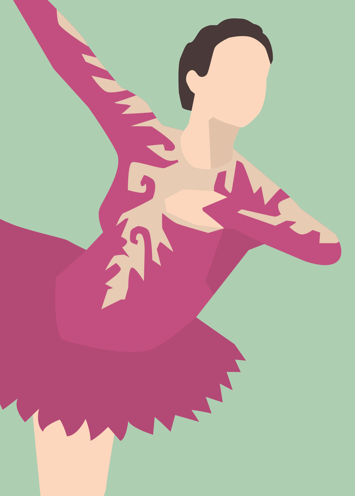 hands-of-god-ice-girl-print-a3-fine-art-poster-katarina-witt image 3