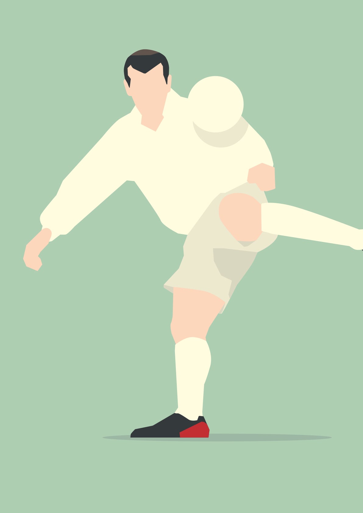 hands-of-god-zz-on-top-print-zidane-volley-poster-a3 image 3