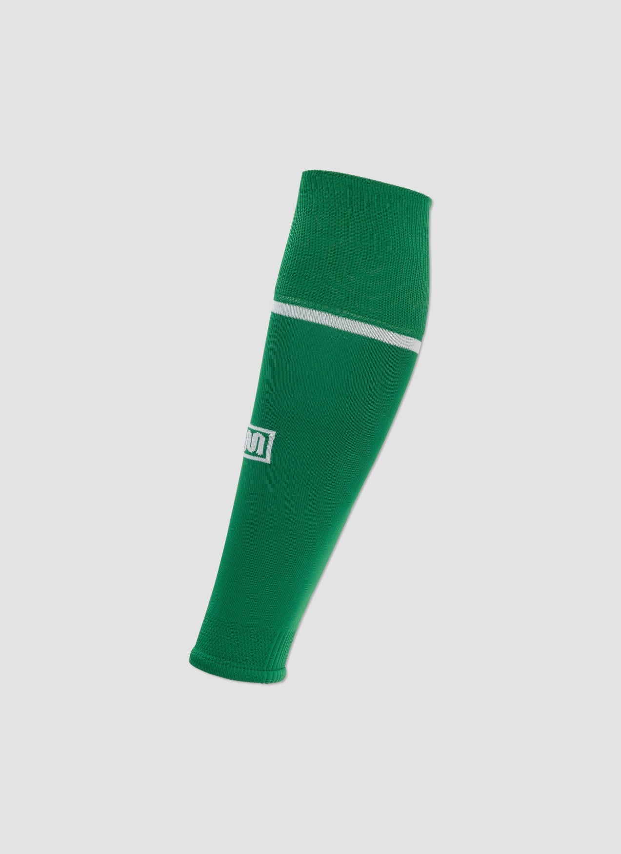 meyba-footless-football-sock-socken-jolly-green-white-s-m image 2
