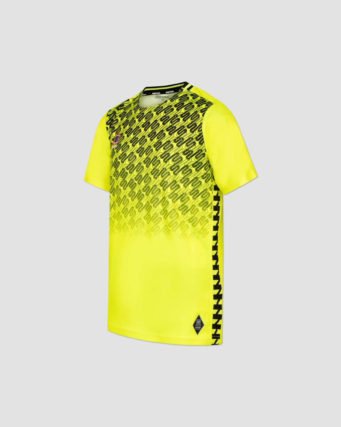 meyba-youth-alpha-grid-jersey-kindertrikot-gelb-schwarz image 2