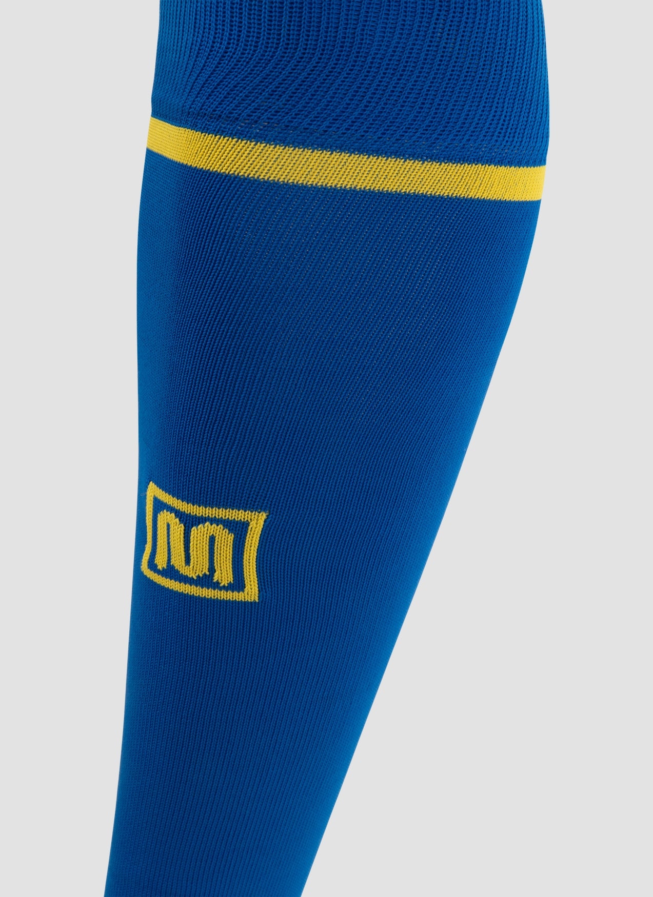 meyba-footless-football-sock-mta06002-stutzen-blau-gelb image 3