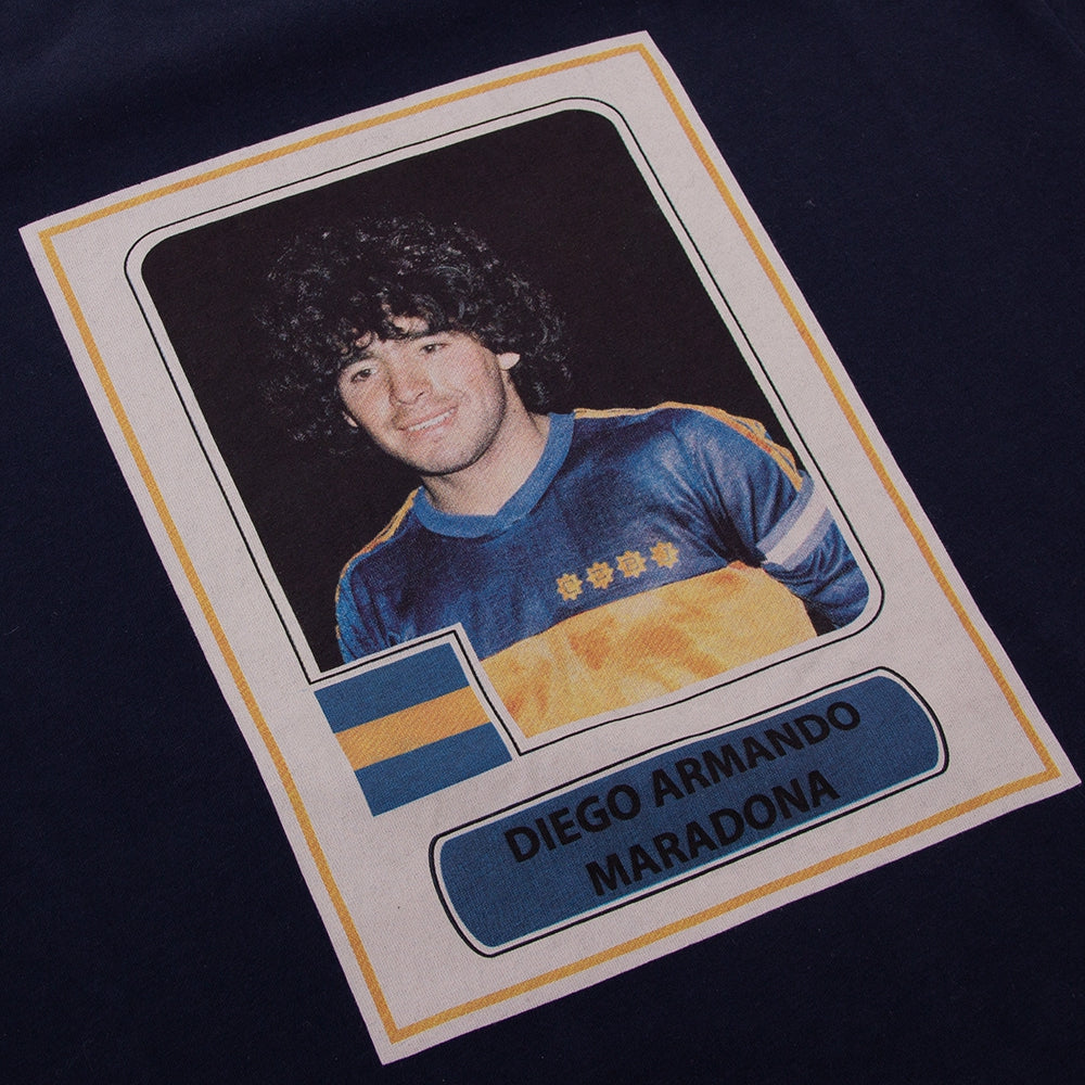 copa-classic-maradona-boca-t-shirt-marineblau-herren image 3