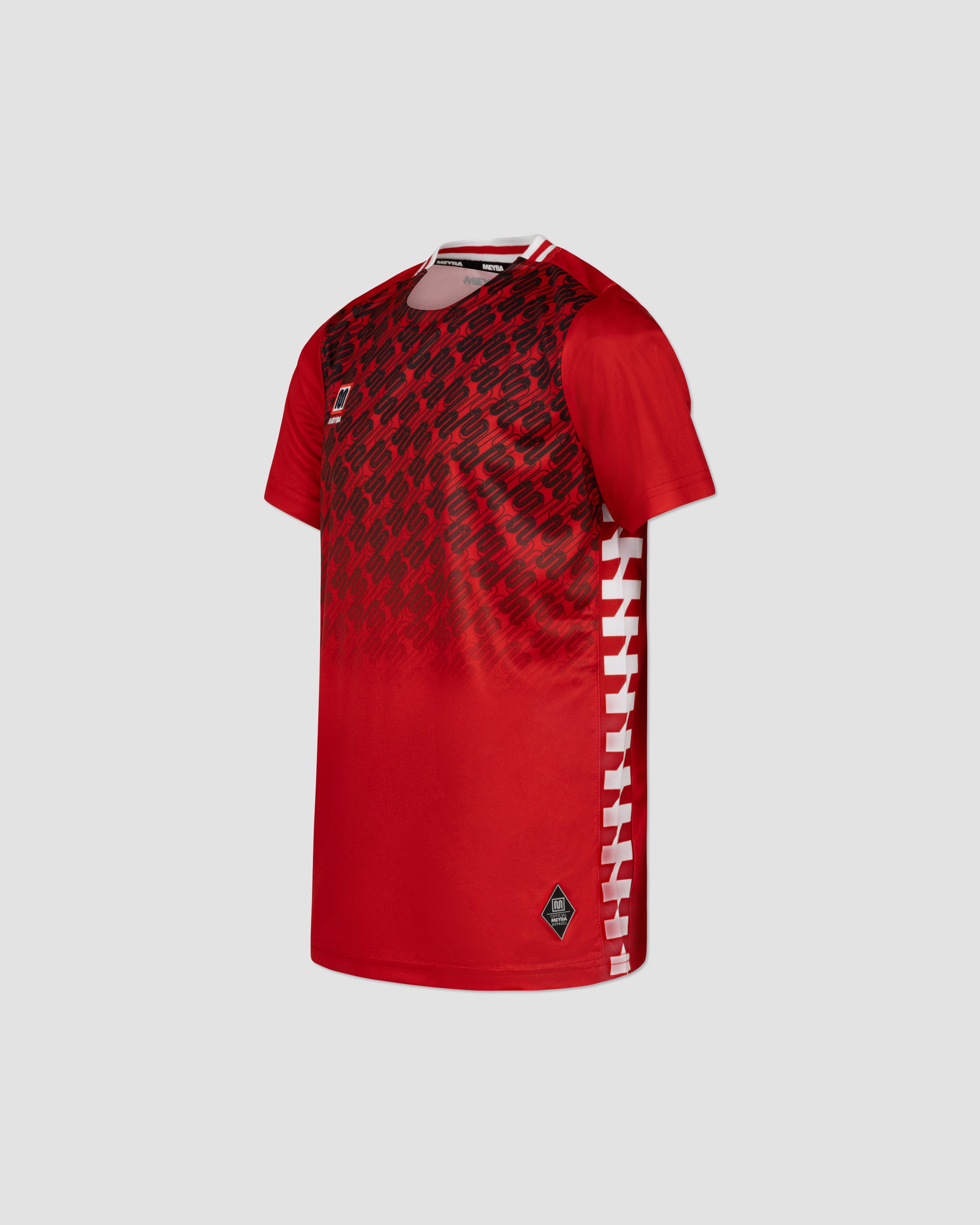 meyba-alpha-grid-jersey-fu-balltrikot-rot-schwarz-kinder image 3