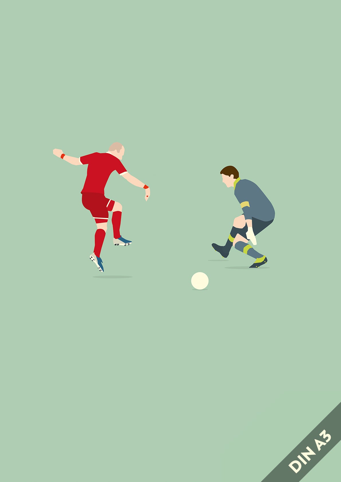 hands-of-god-prints-wembley-print-a3-robben-fc-bayern image 1