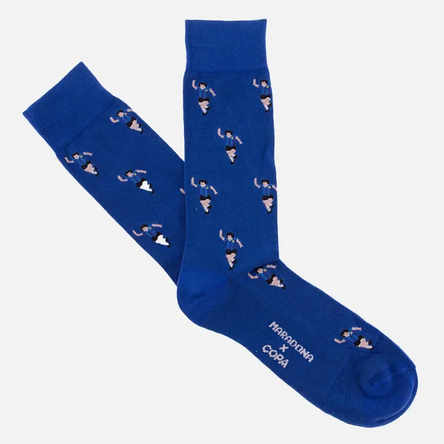 copa-classic-maradona-solo-goal-socken-blau-40-46 image 1