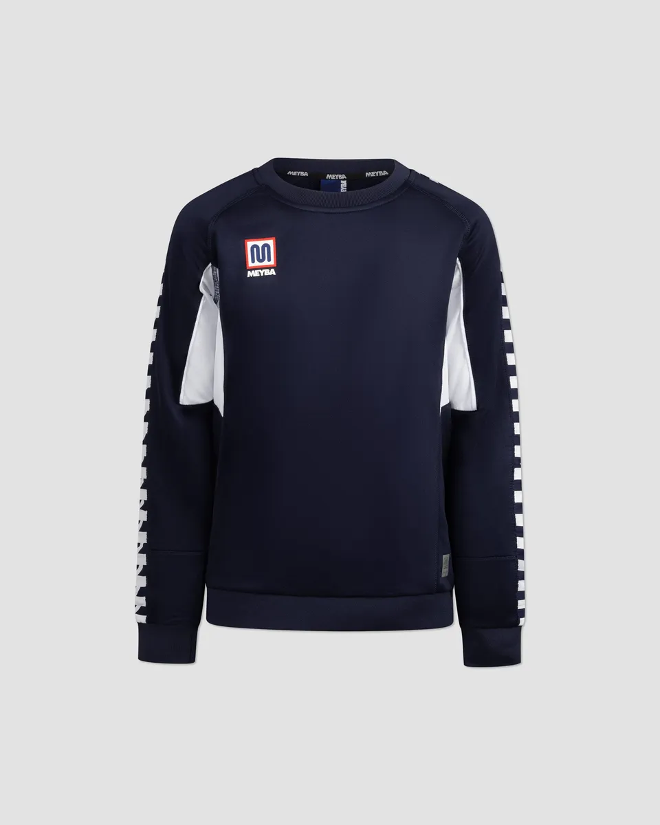 meyba-youth-motion-crew-sweatshirt-navy image 1