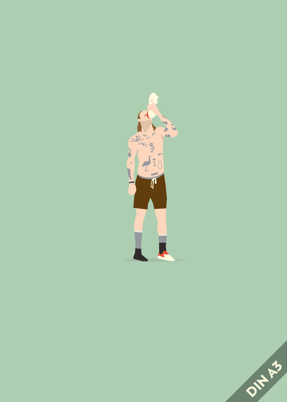hands-of-god-prints-shoey-print-a3-st-pauli-irvine image 1