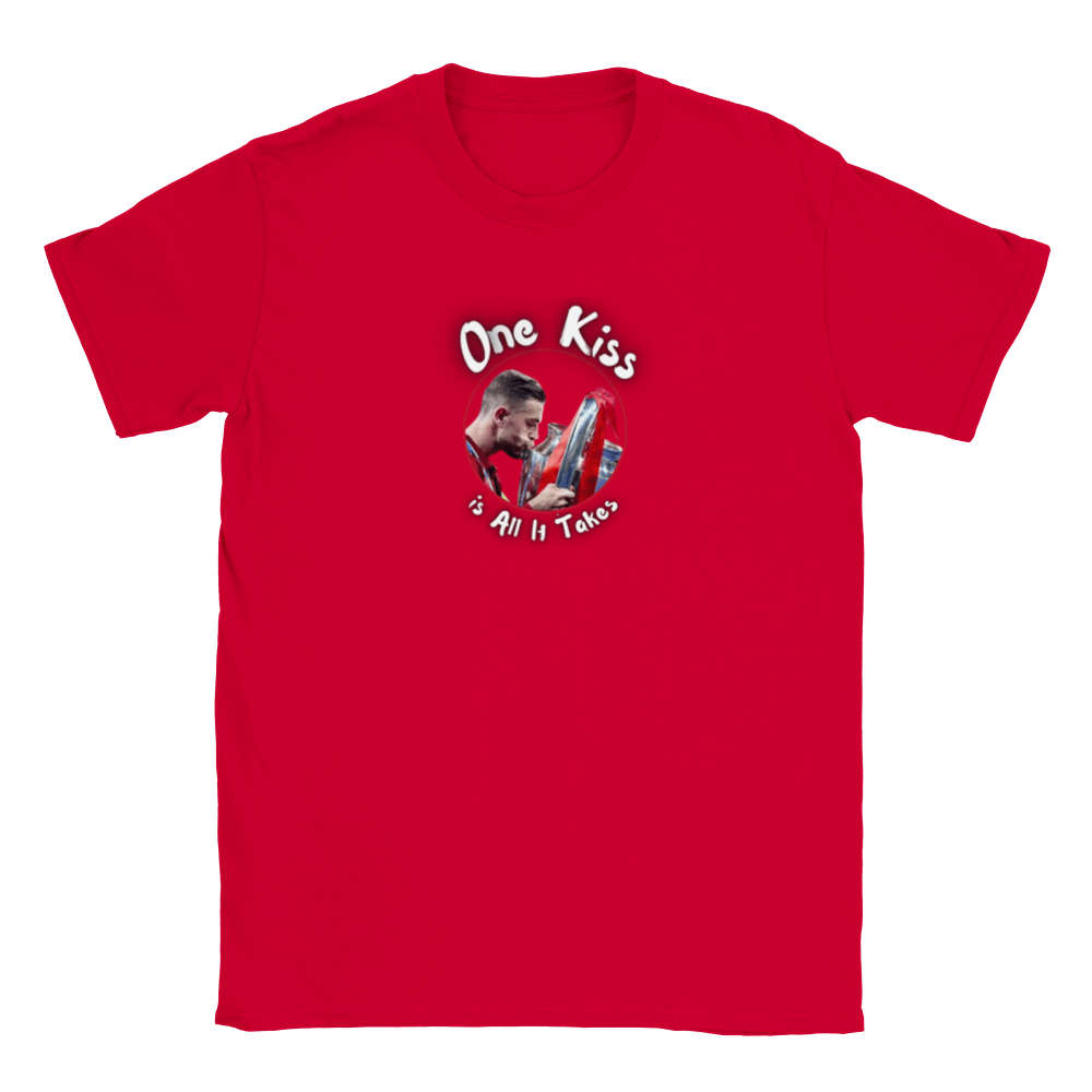 anfield-apparel-one-kiss-henderson-t-shirt-unisex-schwarz image 6