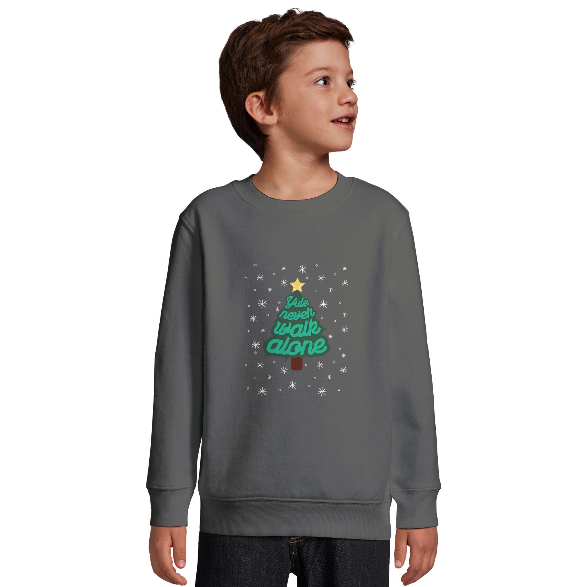 anfield-apparel-yule-never-walk-alone-kinder-weihnachtspullover image 5