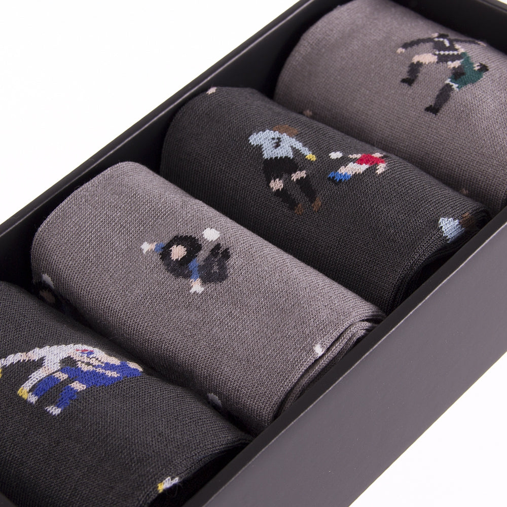 copa-classic-socks-casual-socken-box-set-schwarz-40-46-baumwolle image 2
