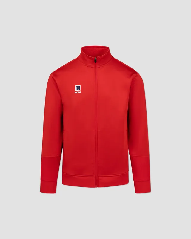 meyba-apg-zip-sweatjacke-kinder-hoodie-rot-polyester-128 image 1