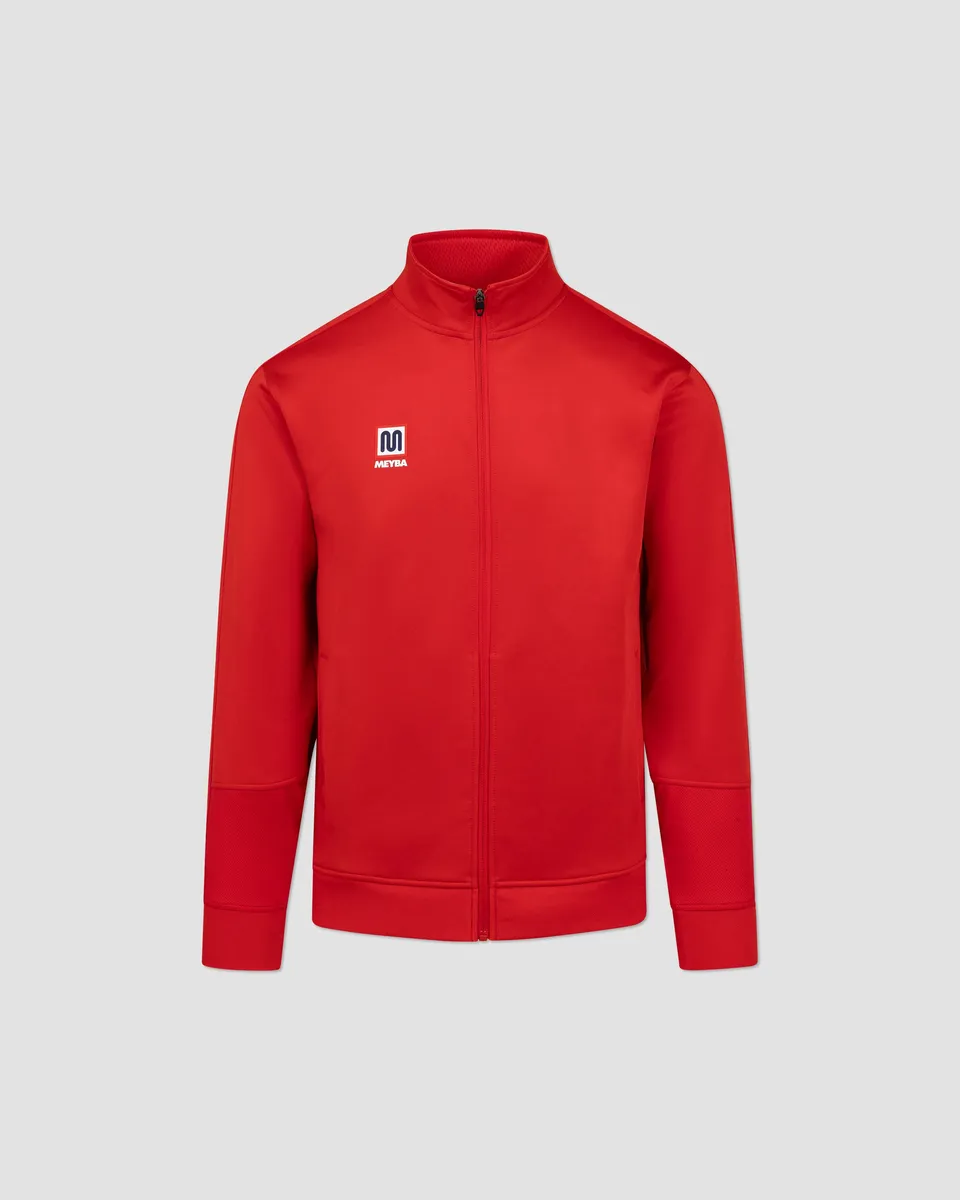 meyba-apg-zip-sweatjacke-kinder-hoodie-rot-polyester-128 image 1