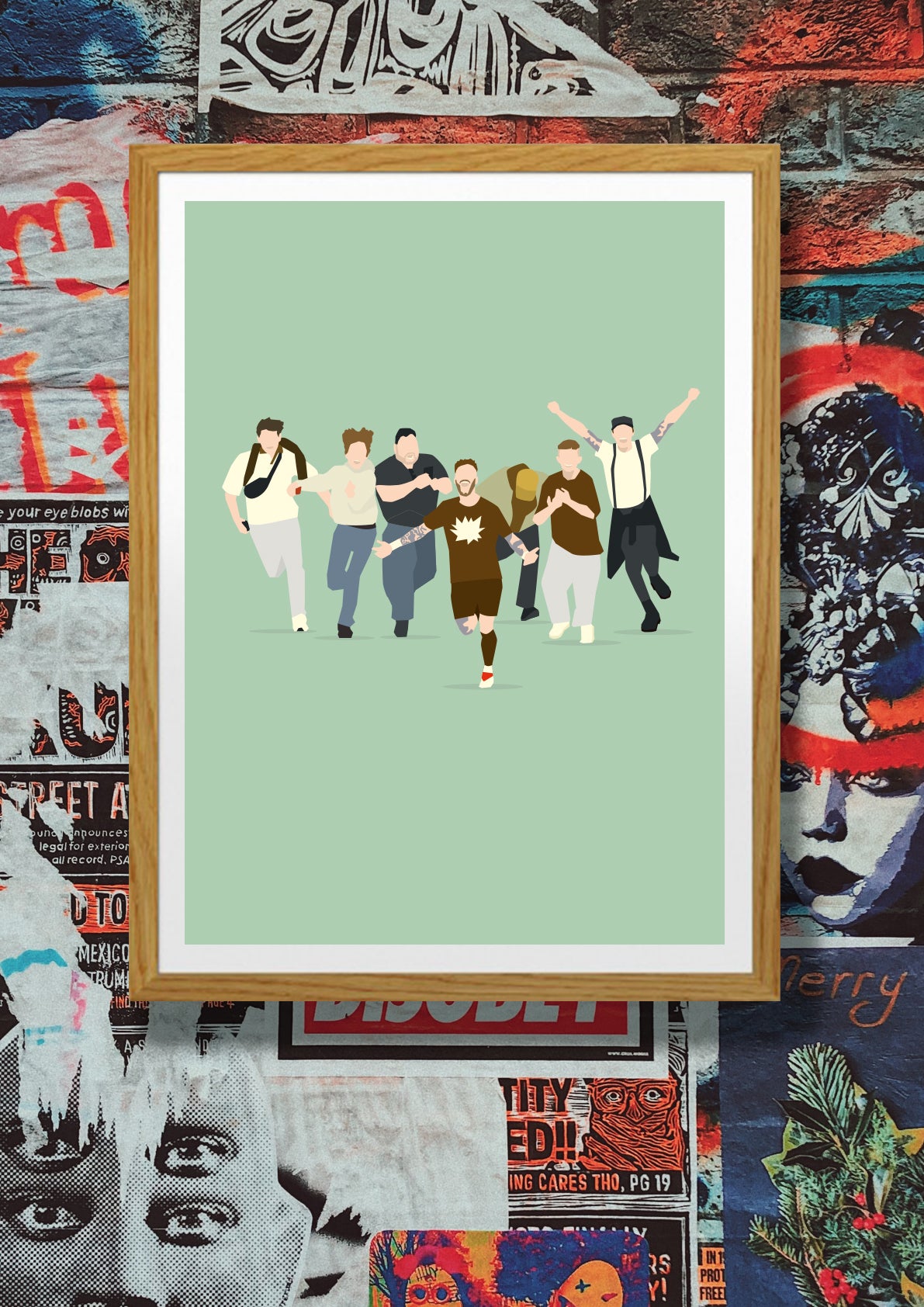 hands-of-god-prints-back-in-brown-print-a3-st-pauli image 2
