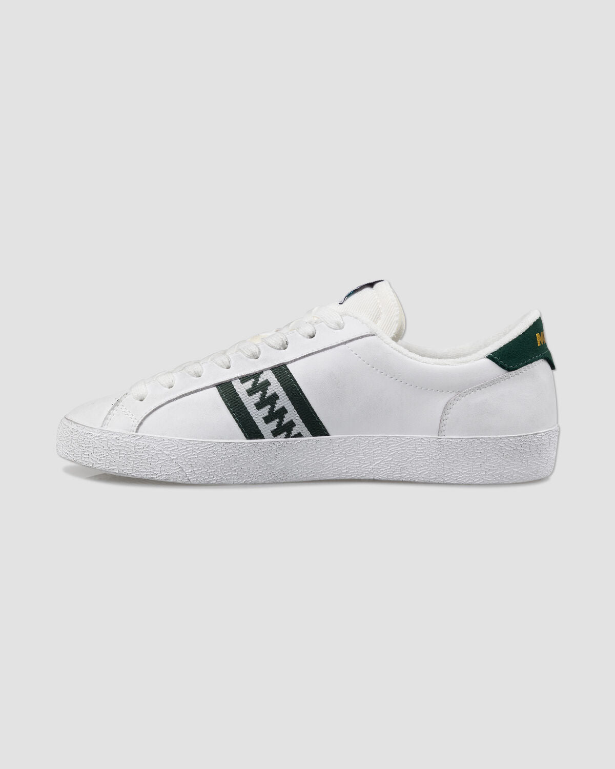 meyba-archivio-micro-leather-sneaker-wei-gr-n-leder image 5