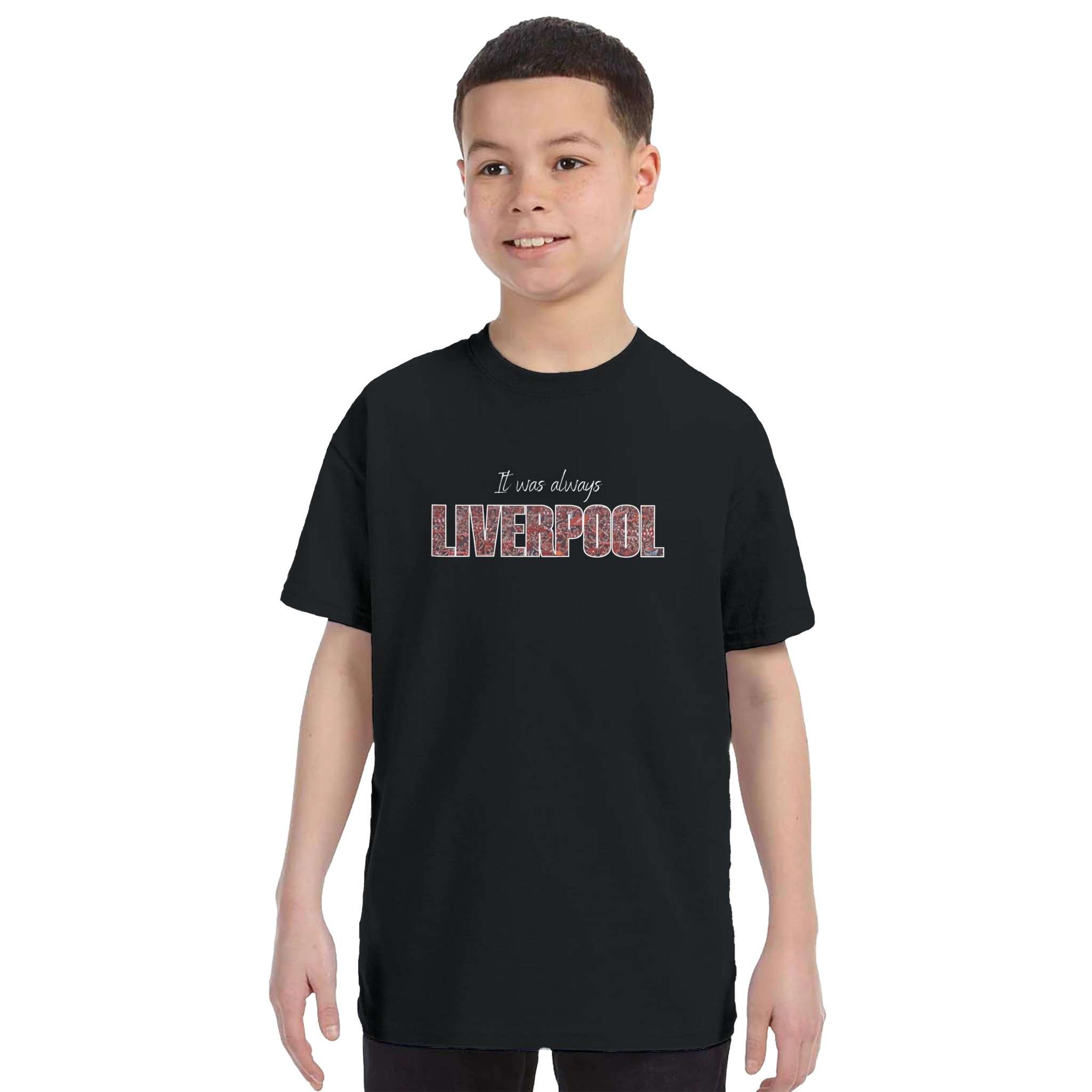 anfield-apparel-van-dijk-always-liverpool-kinder-t-shirt-rot image 5