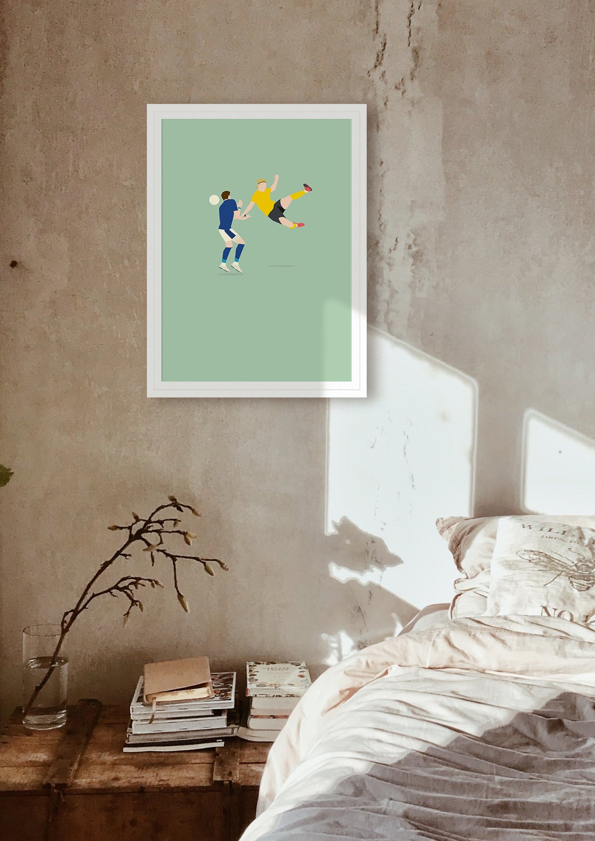 hands-of-god-tormaschine-poster-a3-haaland-bvb-print image 2