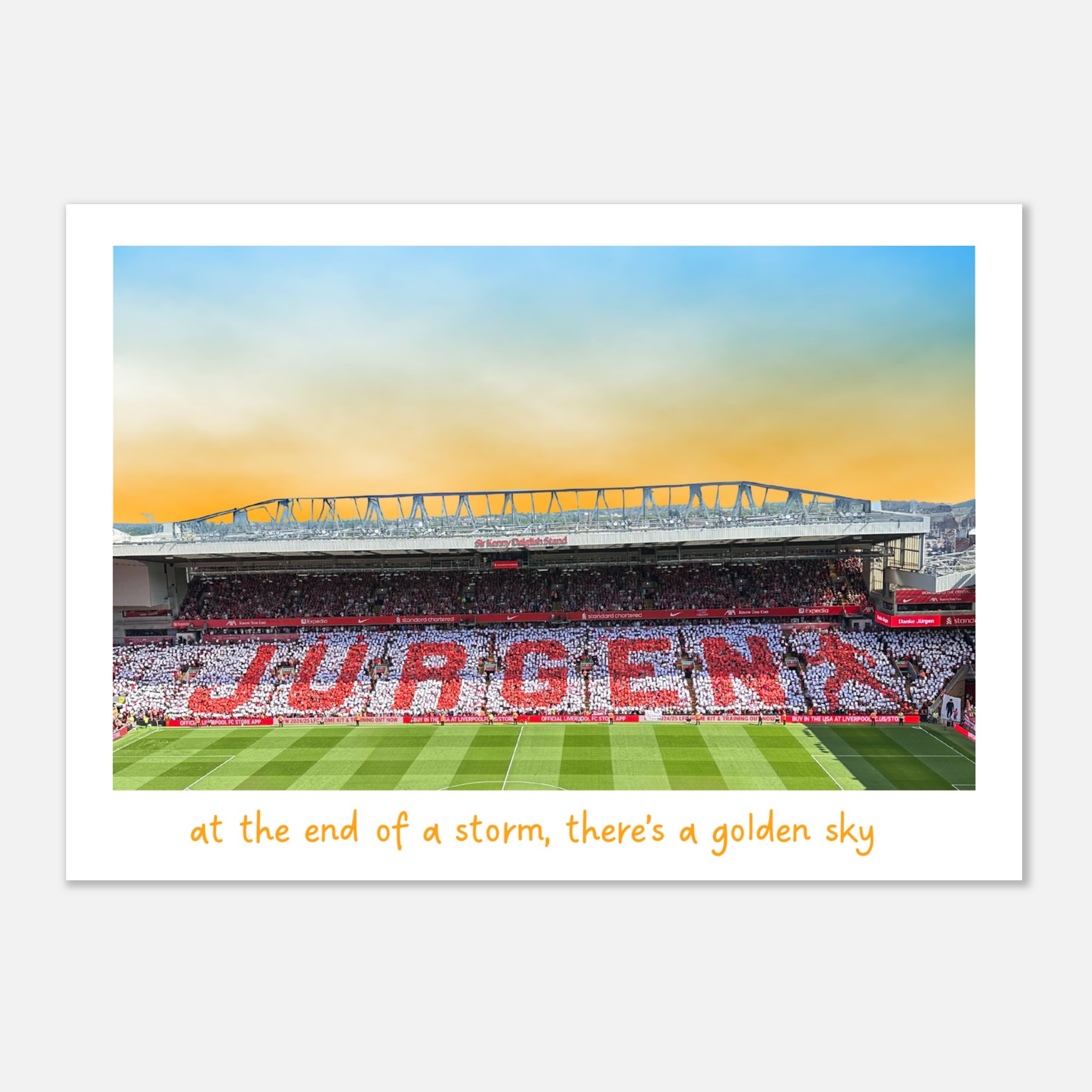 anfield-apparel-j-rgens-golden-sky-poster-lfc-kunstdruck image 2