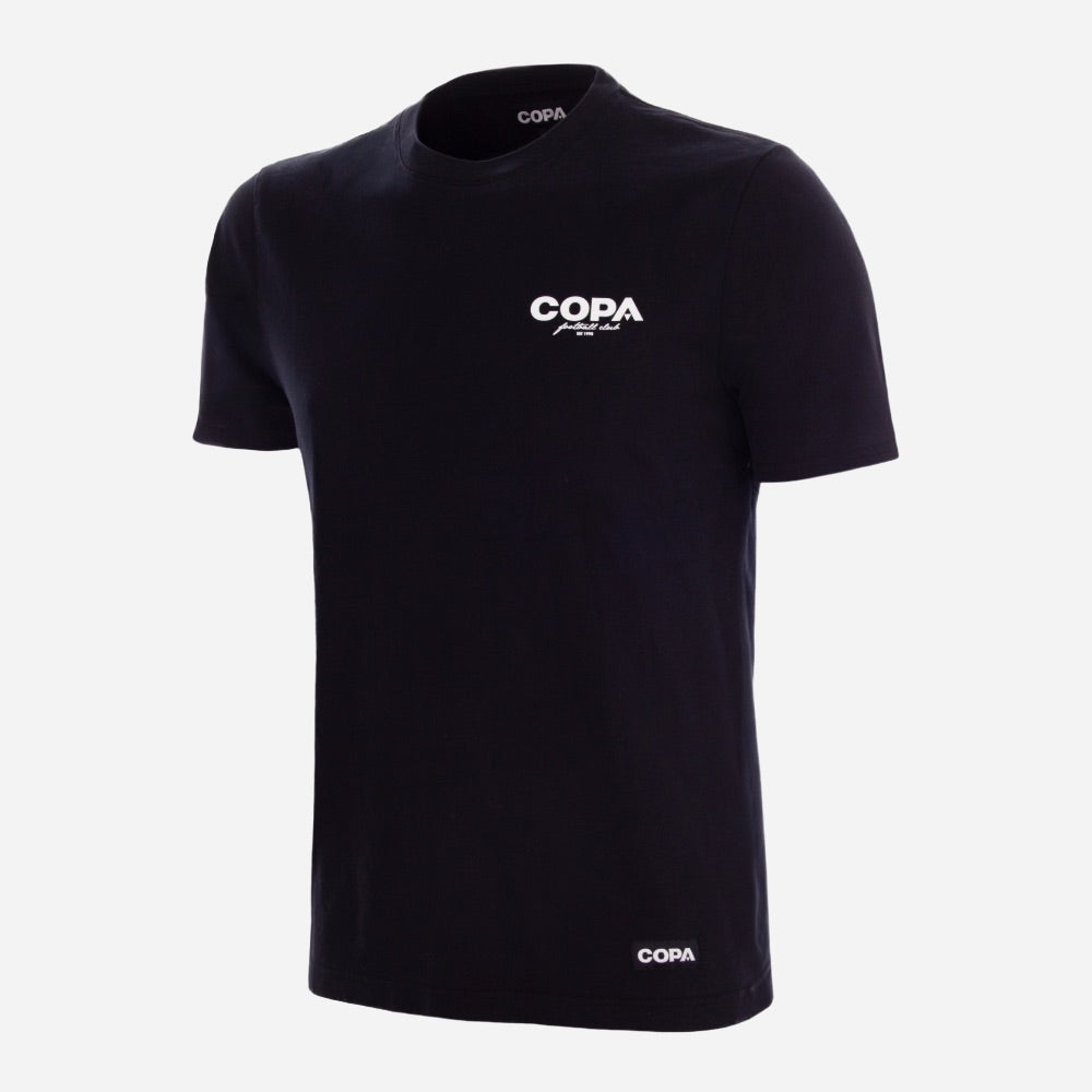 copa-classic-football-club-t-shirt-schwarz-baumwolle-herren image 1