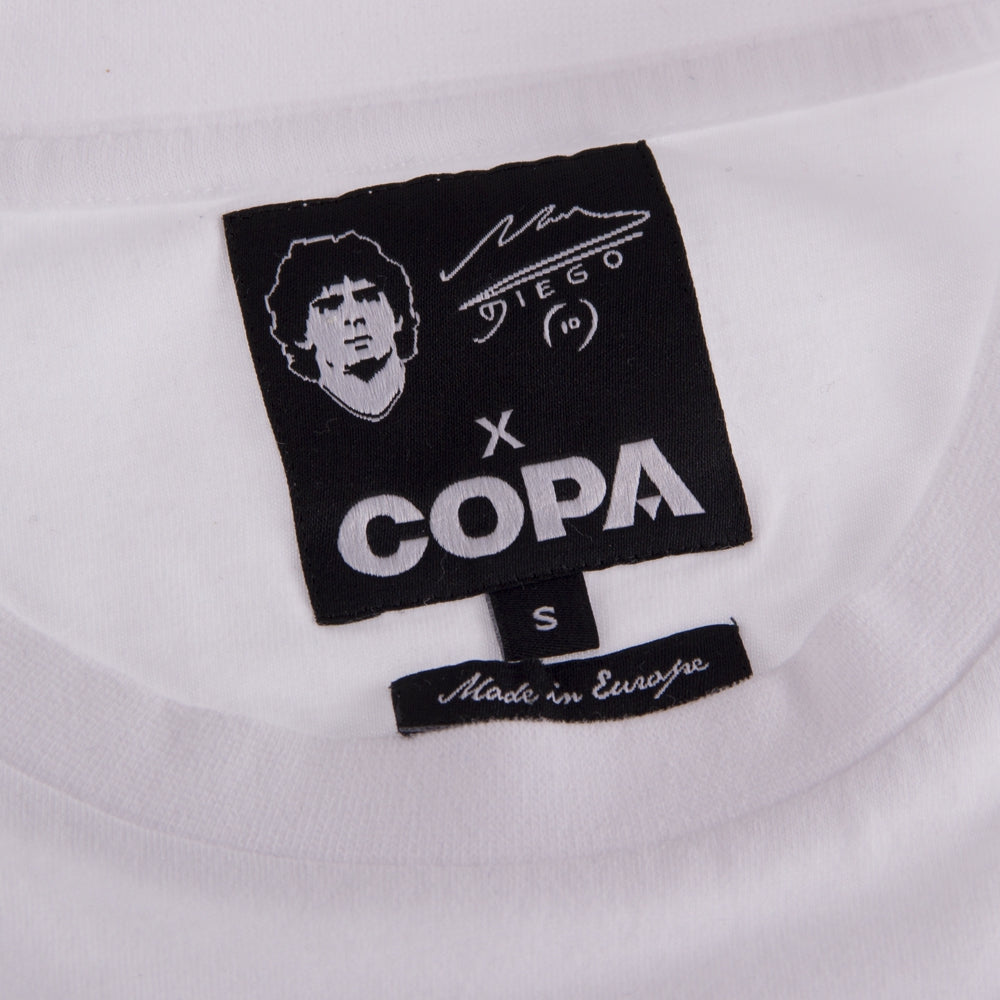 copa-classic-maradona-argentinien-grafik-t-shirt-wei image 4
